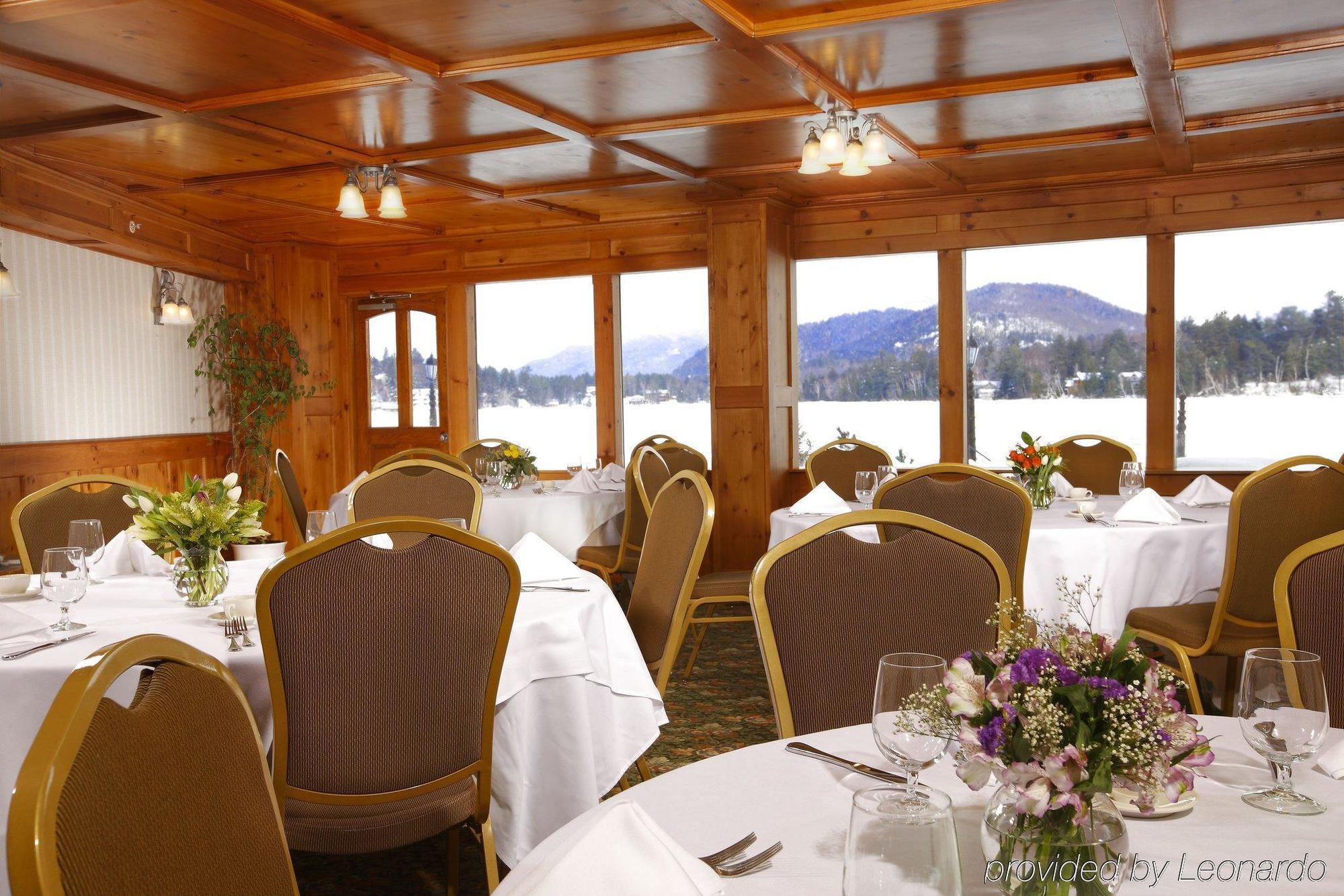 Golden Arrow Lakeside Resort Lake Placid Εστιατόριο φωτογραφία